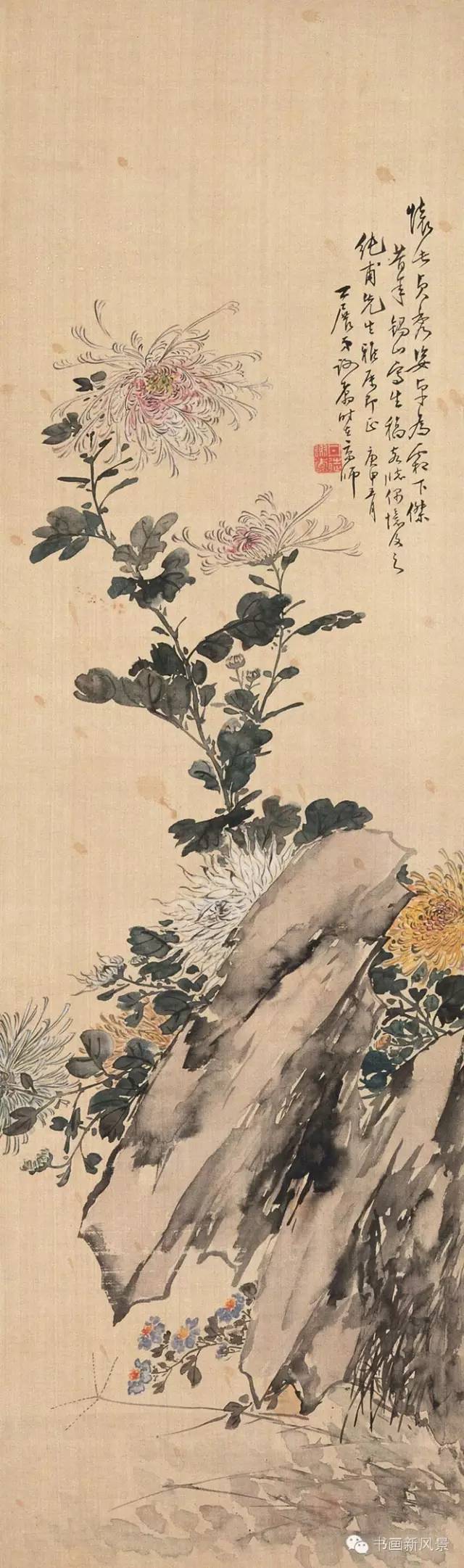 谢公展|寒露，菊花黄，赏三大名家画菊！