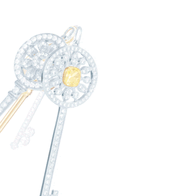 叩开爱情之门的密钥蒂芙尼爱心钥匙项链