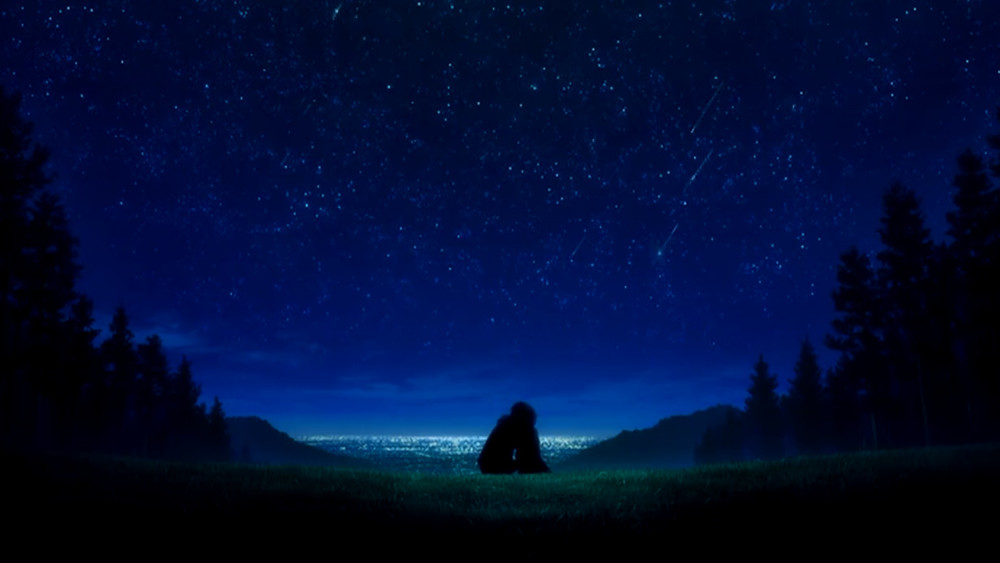 神回PK：动画中仰望星空的神回