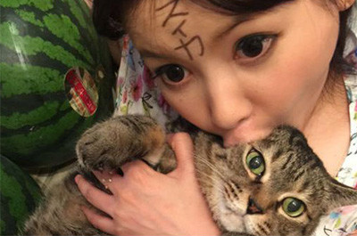 夸张了点！中川翔子要为爱猫举办追悼会