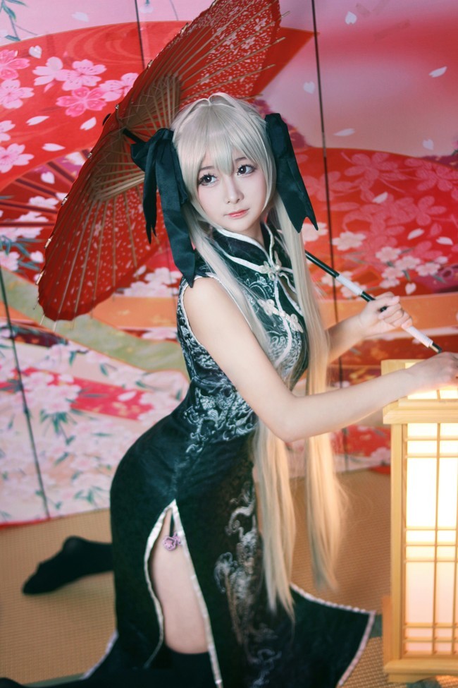 穹妹旗袍cosplay