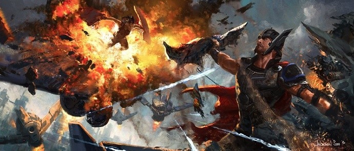 《雷神3》将破7亿 新概念设计图公开