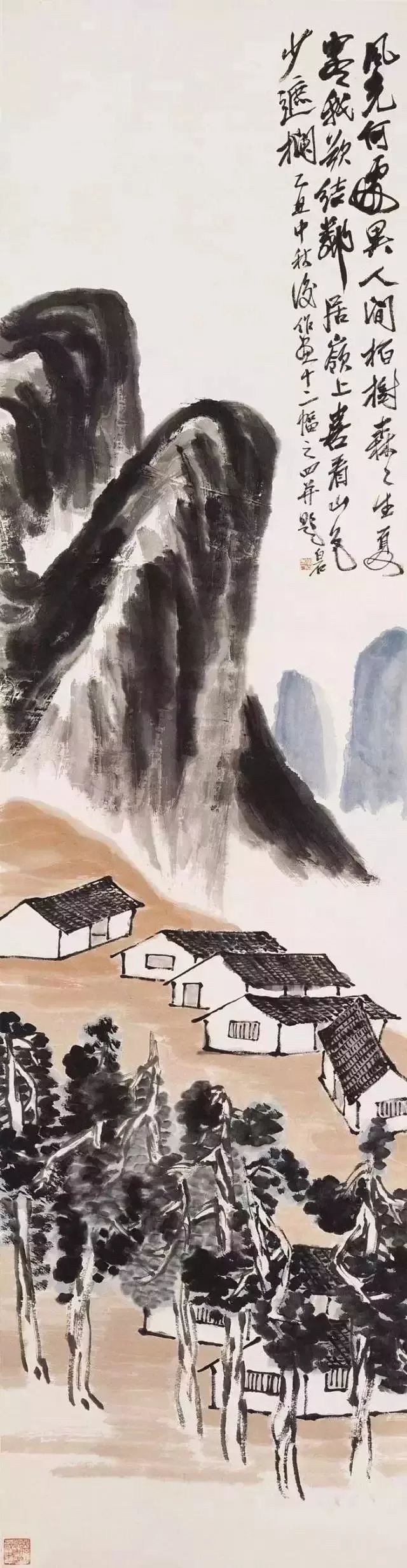 齐白石|中国最贵艺术品！4.5亿起拍！8.1亿落槌！齐白石《山水十二条屏》！