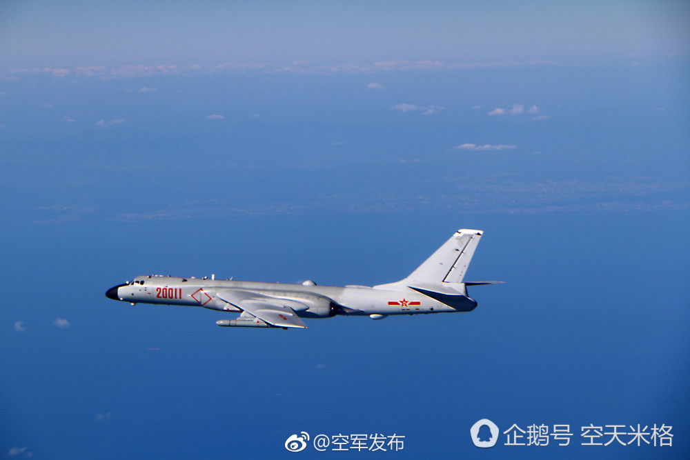 日本海不是日本的海 中国空军以后会常去玩