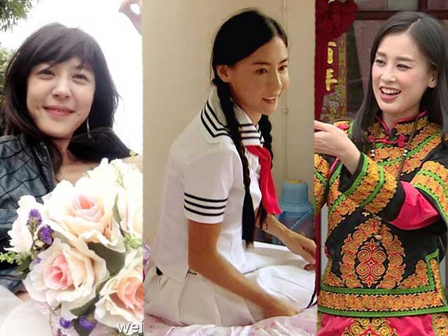 张柏芝离婚后录节目当村姑下地累坏了腰
