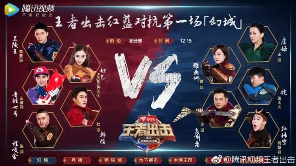 王者出击嘉宾