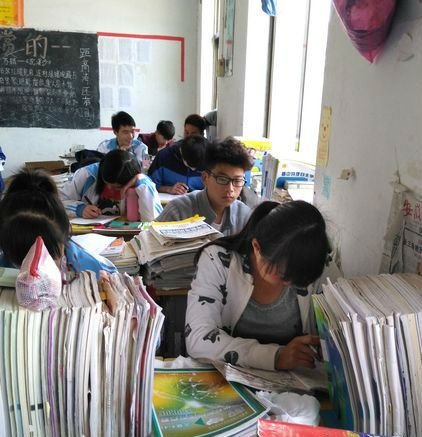 李爽终于重返砀山四中,备战高考了