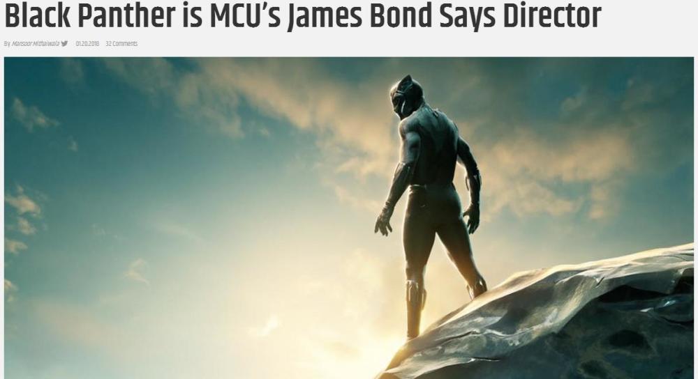 新的风格 导演称黑豹将会是MCU的詹姆斯·邦德