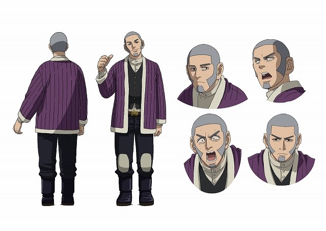 春季番 黃金神威 公布追加聲優和主要角色人設圖 99漫畫網tg風之動漫 無限動漫