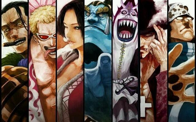 黑影,尾田,海贼王,七武海,香克斯