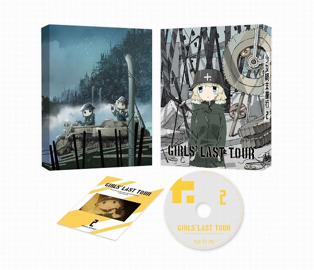 《少女终末旅行》光碟第2卷封面公开 将举办画展