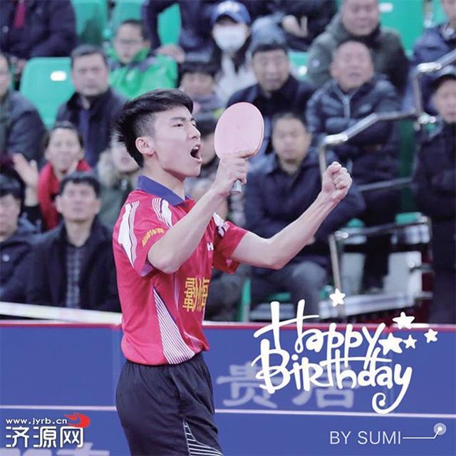 济源乒乓小将牛冠凯16岁了望国际赛事有突破