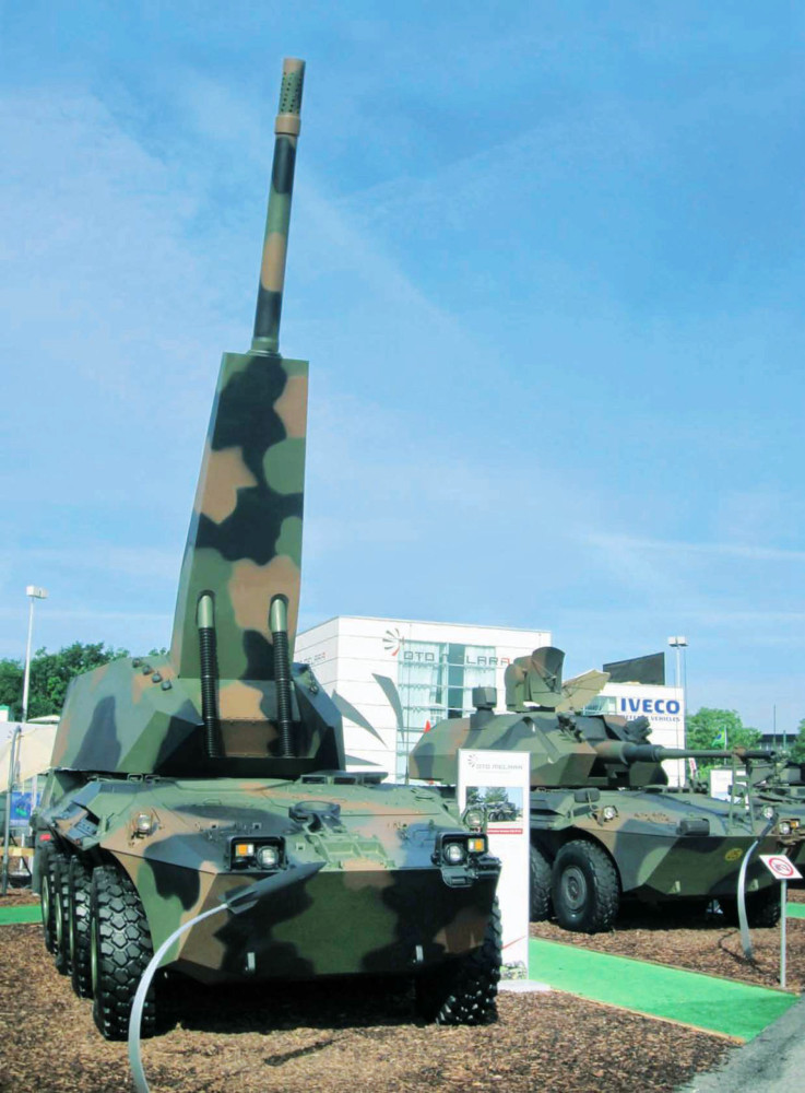 将卖萌进行到底意大利高科技打造自走炮长得像豪猪