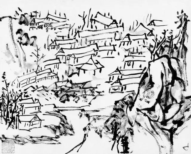 黄宾虹,画家,画法