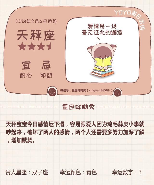 2月6日星座运势 有一个星座财神眷顾 腾讯网