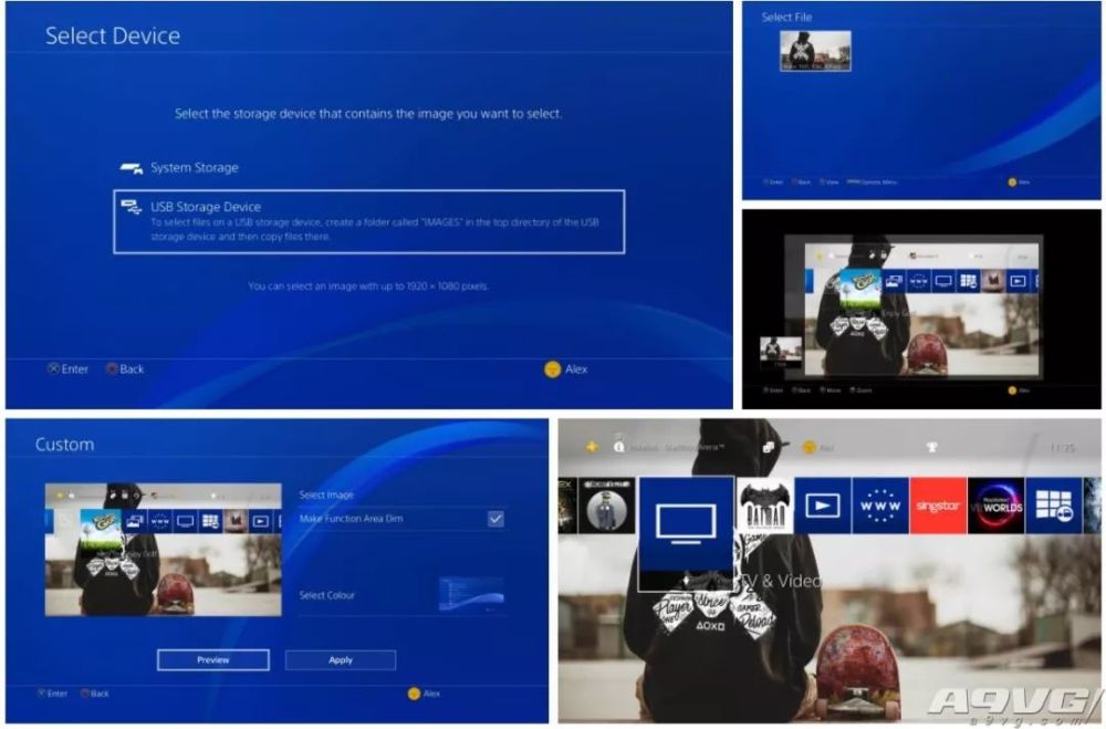 Ps4系统5 50一览 支持u盘导入壁纸 新增超采样模式 腾讯网