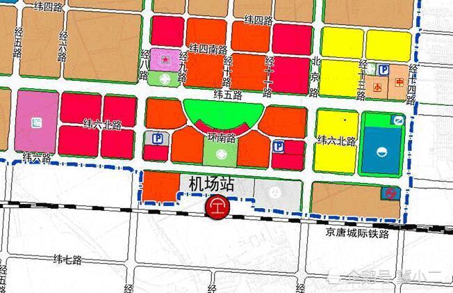 唐山连发三个规划将建新城区 建设高铁站位置