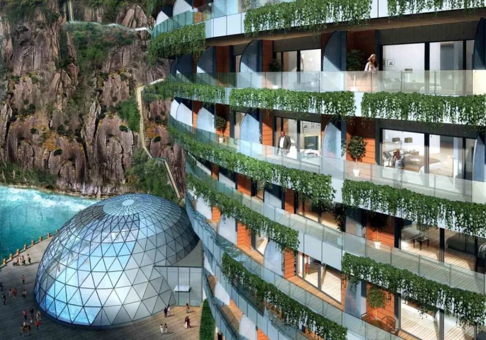 上海世茂"深坑酒店"开业,实景图带你抢先体验!