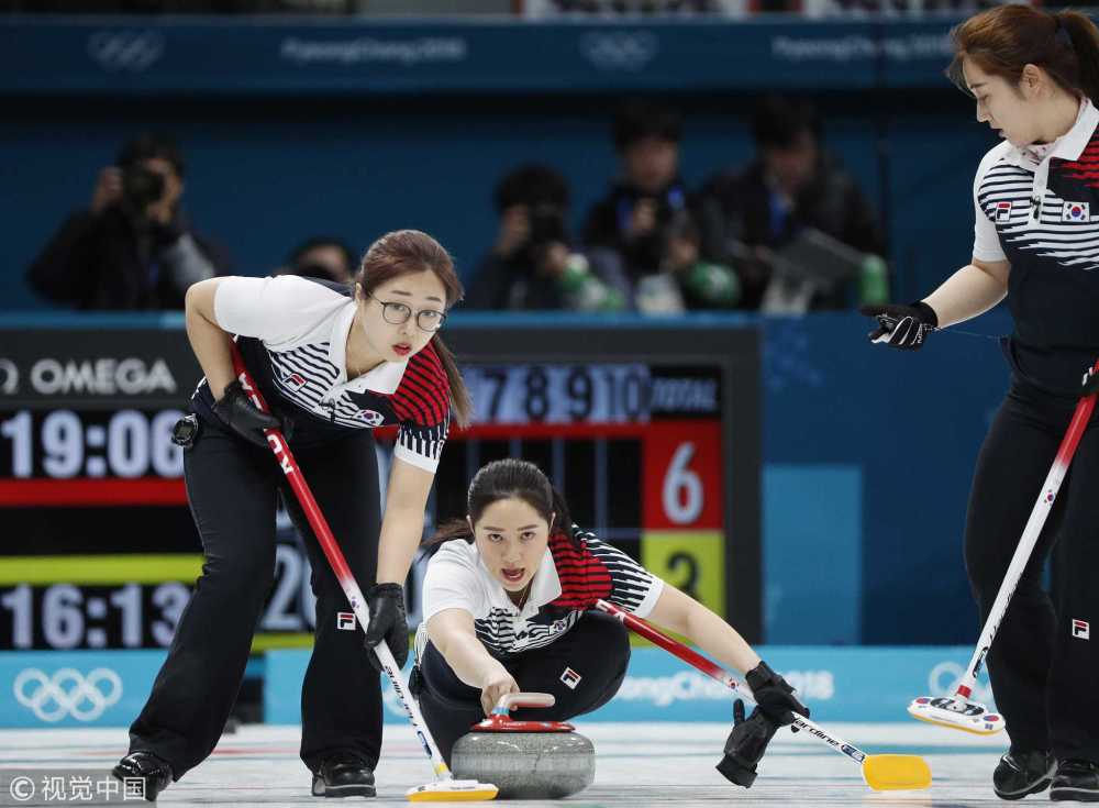 女子冰壶韩国首进决赛创历史将与瑞典争冠军