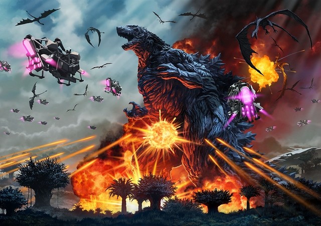 动画电影《哥斯拉 怪兽行星》光碟将于5月发售 