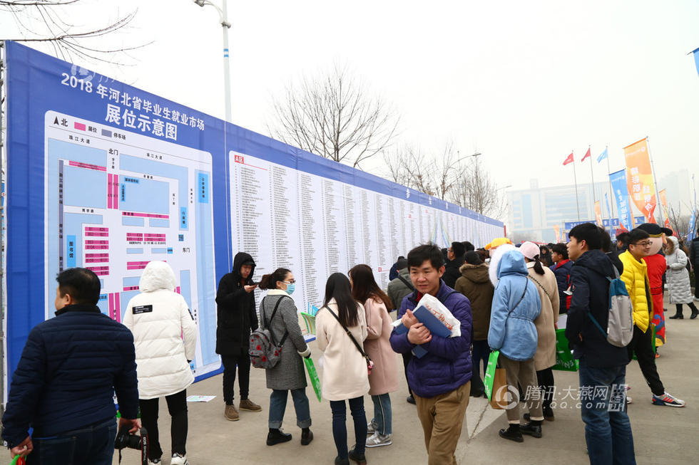 2018河北省毕业生就业市场供岗5万余个 应届
