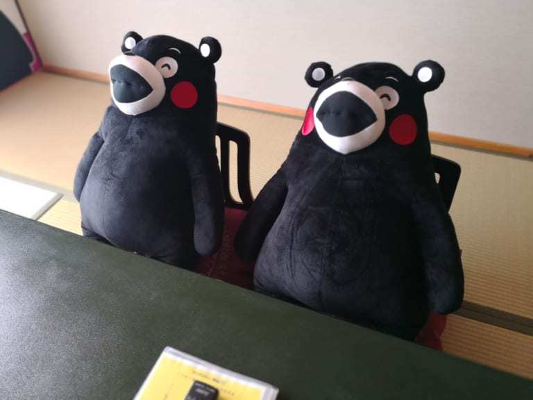 满屋都是熊本熊！阿苏市主题房开张