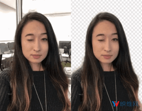 没绿幕也能做mr特效视频了,谷歌用ai实现背景分离