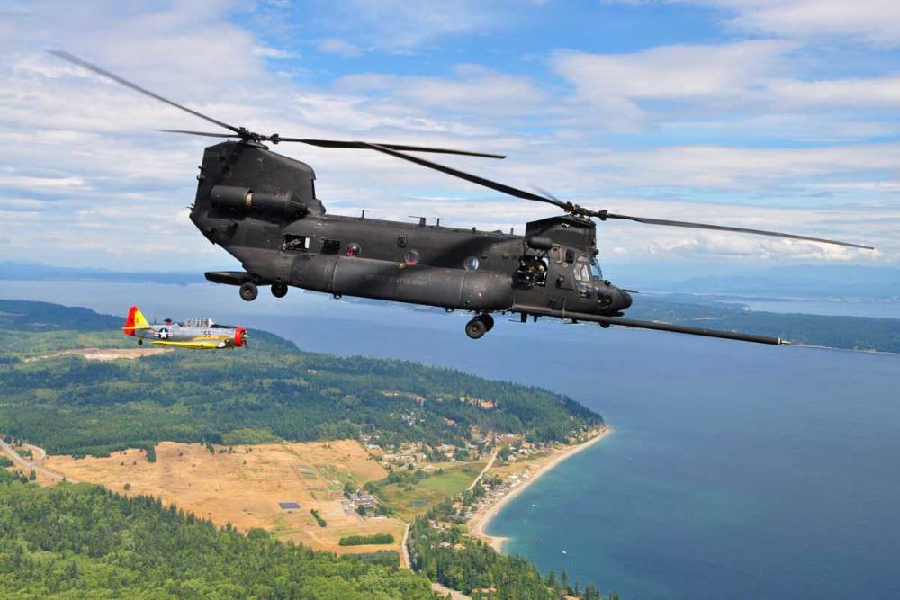 特种作战的王牌——美军 mh-47e 纵列式双旋翼直升机