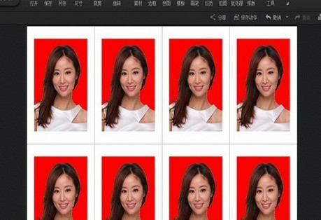 使用光影魔术手制作出个人证件照的详细操作方法