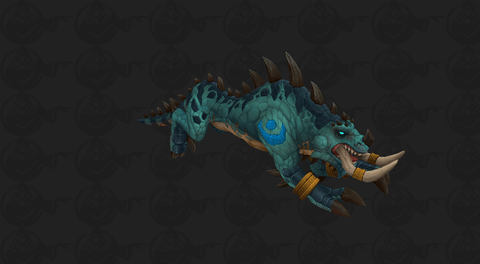 魔兽8.0原始爬行生物成精了 赞达拉德鲁伊动态展示