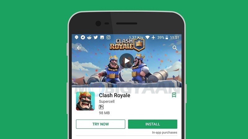 不下载也能玩:谷歌商店推出App实时游戏 Goo