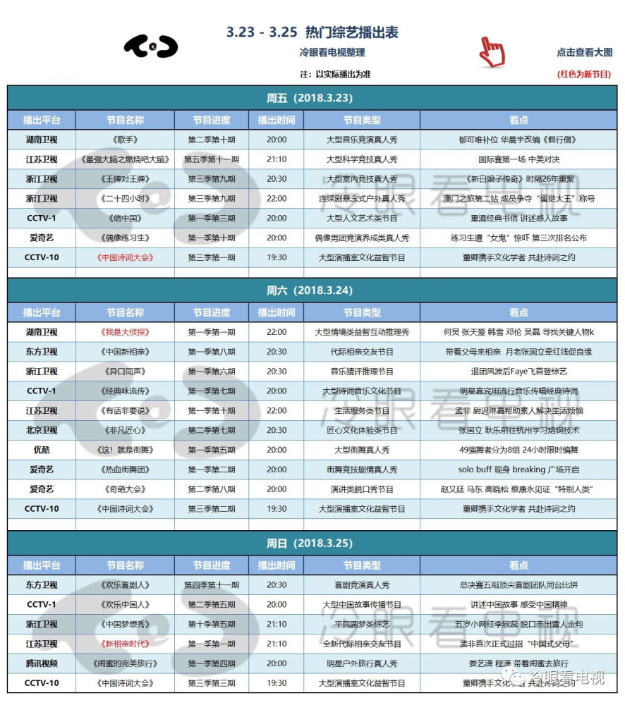 周末综艺指南-《我是大侦探》《中国诗词大会