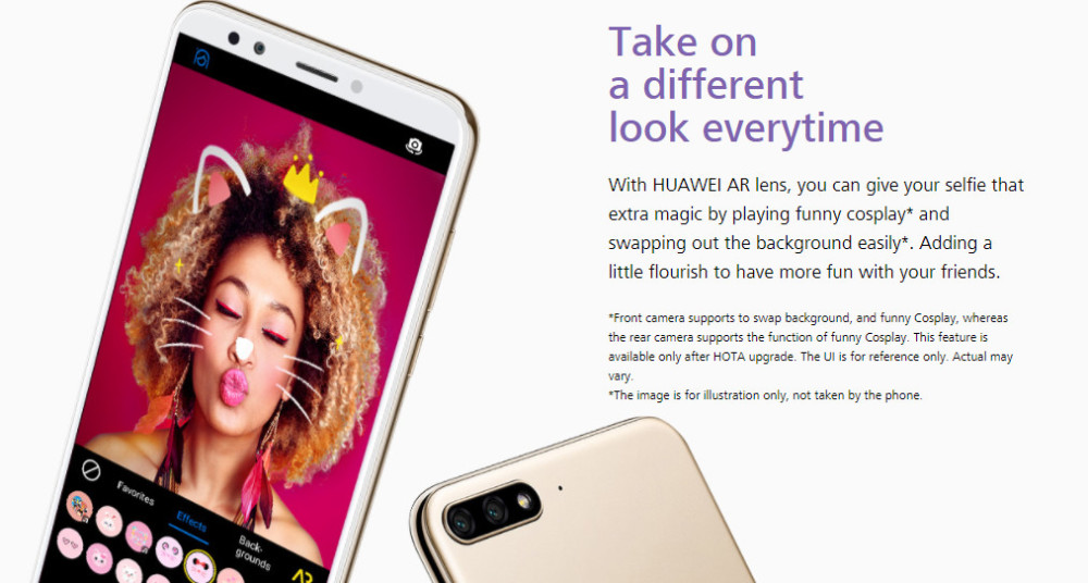 华为y7 prime正式发布:6英寸全面屏支持三卡一槽