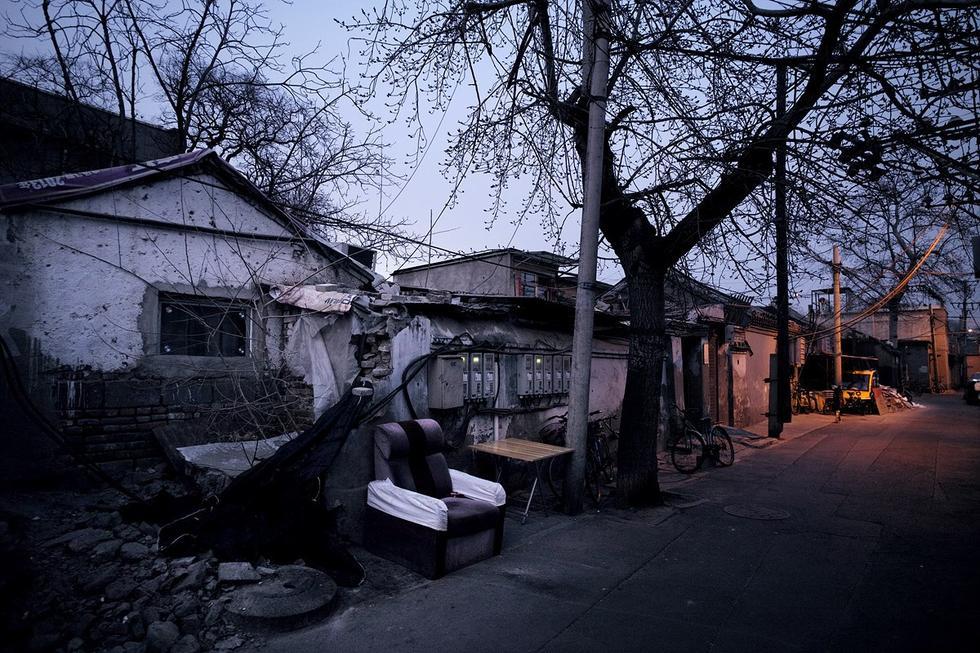 夜晚误入北京罗圈胡同迷宫竟看到这些异样的夜景