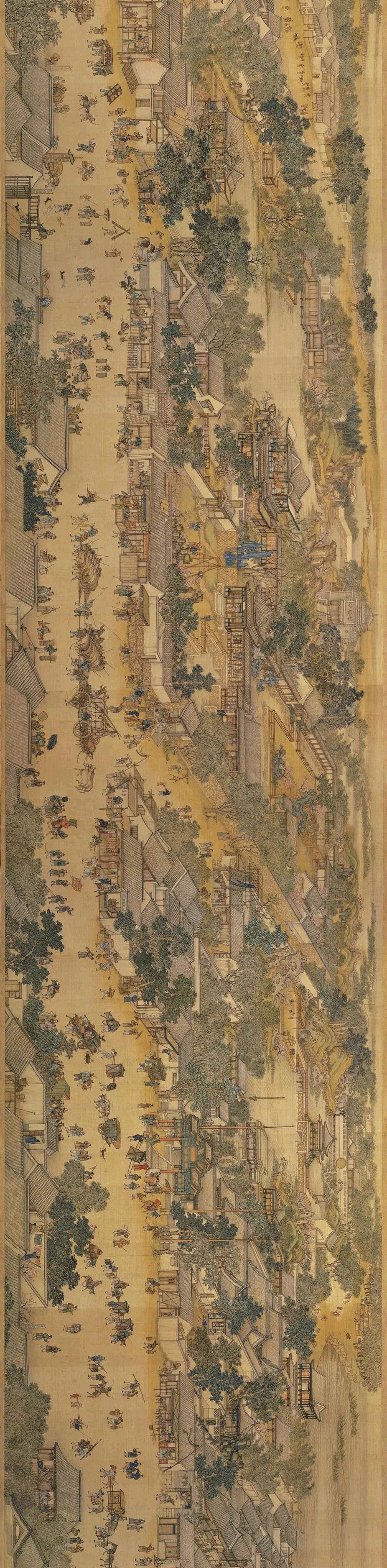 汴梁艺术|清院本《清明上河图》欣赏_腾讯新闻