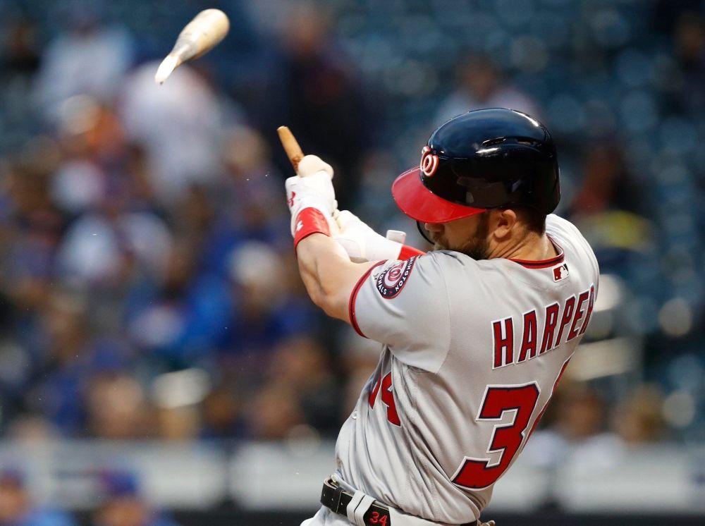 mlb哈珀再开轰国民客场大逆转86胜大都会