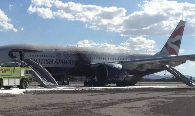 2015年9月8日下午,英国航空公司一架波音777-200飞机在美国拉斯维加斯