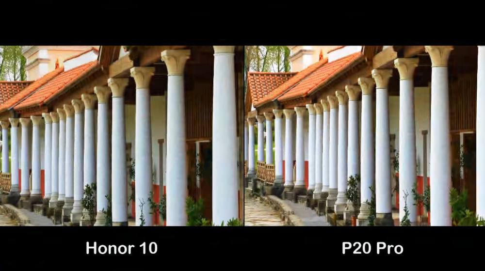 8组对比照片看出荣耀10与华为P20 Pro的实际