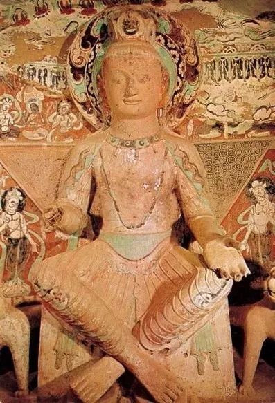 敦煌壁画中的弥勒佛