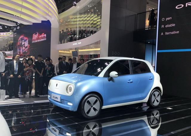 纯电动微型车长城欧拉r1 R2概念车发布 腾讯网