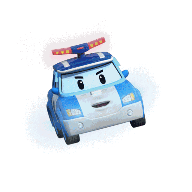 出现紧急情况安巴(救护车),海利(直升机)在平时是汽车主角珀利(警车)