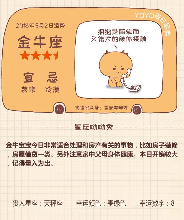 5月2日星座运势 谁的正财偏财两旺 腾讯网