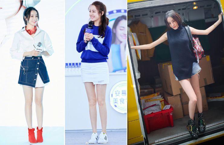 腿超细却不直,这篇点名杨幂热巴(一招解救XO型