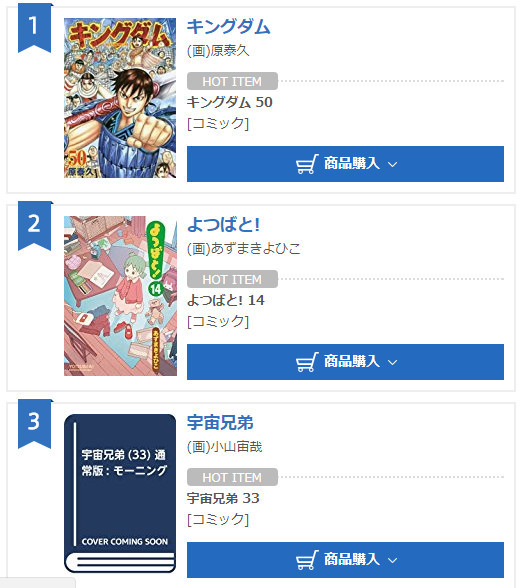 王者威武！最新一周漫画销量榜公布