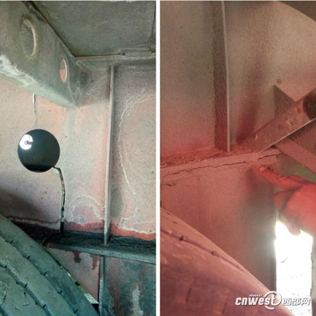 他通过汽贸公司购买了一辆半挂车,在一年多时间里,挂车大梁断裂两次