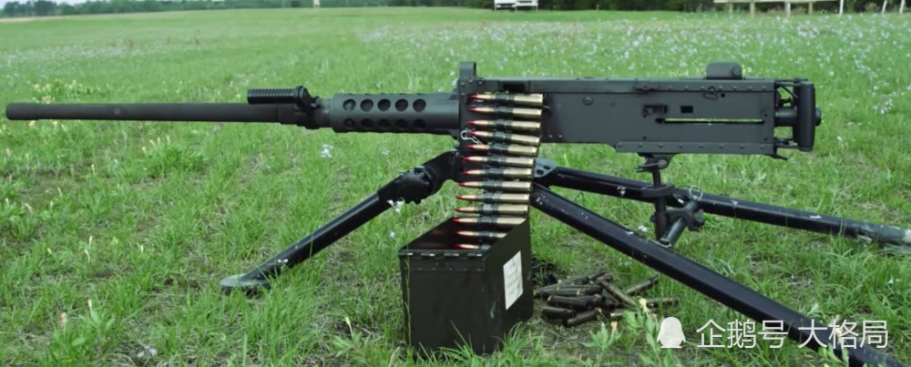 勃朗宁M2大口径重机枪,火力压制的一大利器