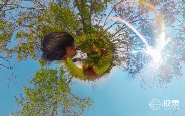 手持相机就low了 这款全景相机用鱼线甩着拍 Insta360 One全景相机测评 腾讯网