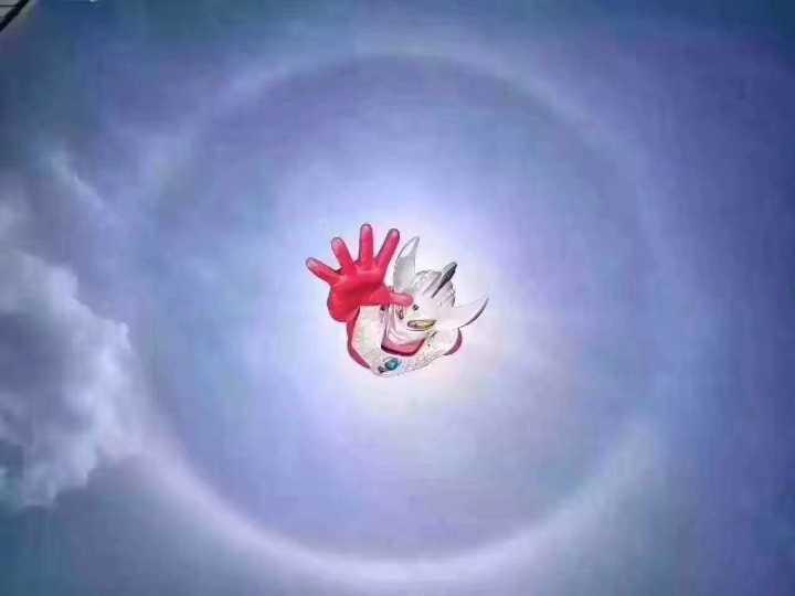 温州现天空之眼朋友圈被太阳君刷屏