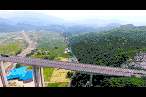 超震撼!航拍永州最大高架桥舜帝大桥