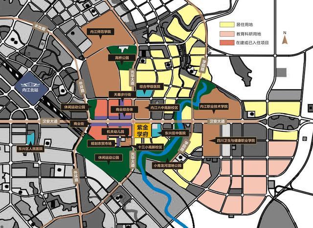 聚焦内江城市发展5年成就一个中心下一个中心在哪里
